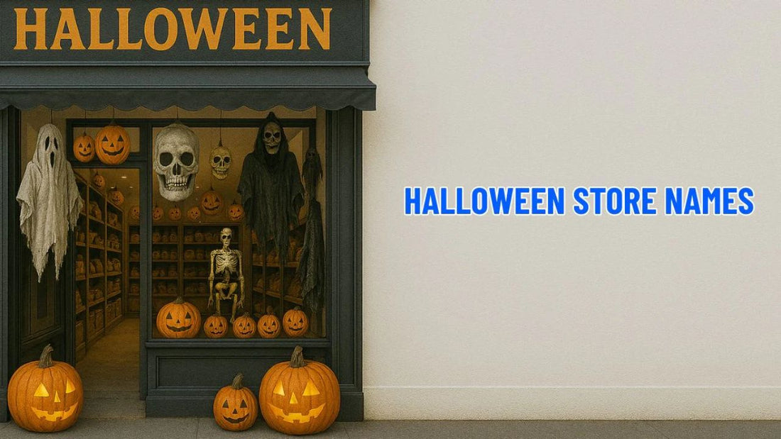 Top 600+ Halloween Store Names That Will Thrill Your Customers