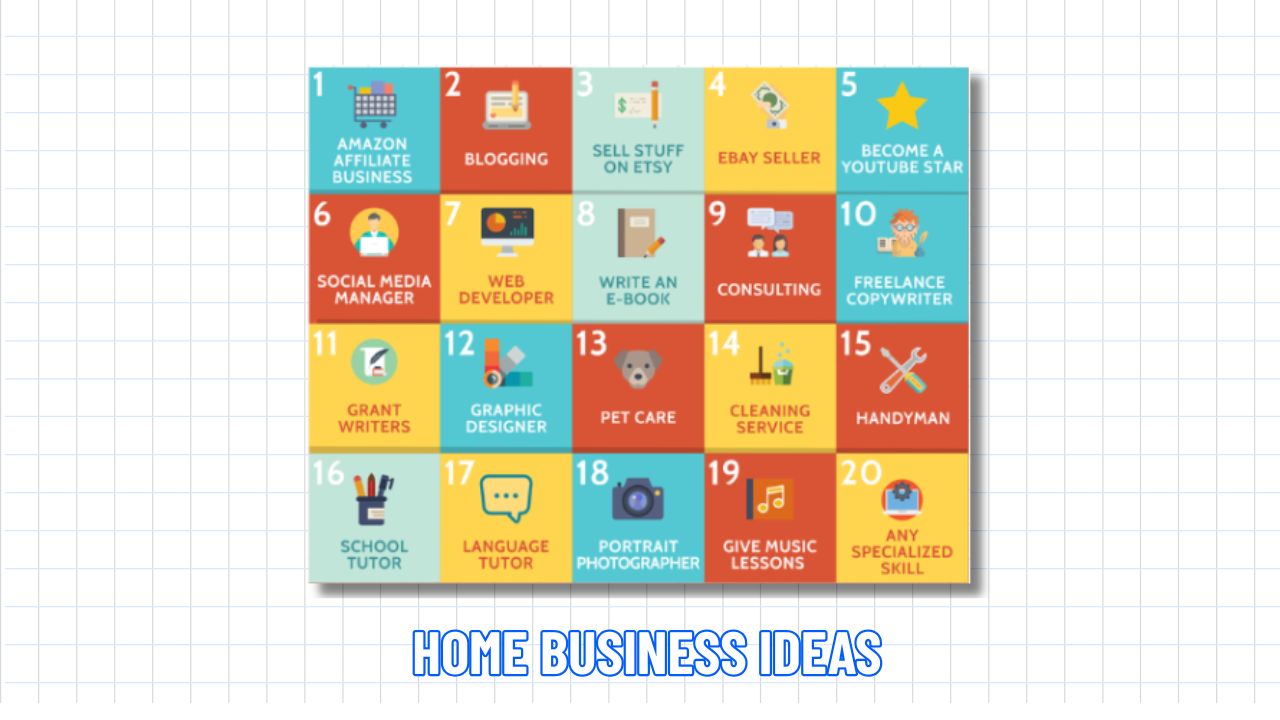 TOP 40+ Home business at home for 2025 with Real Examples
