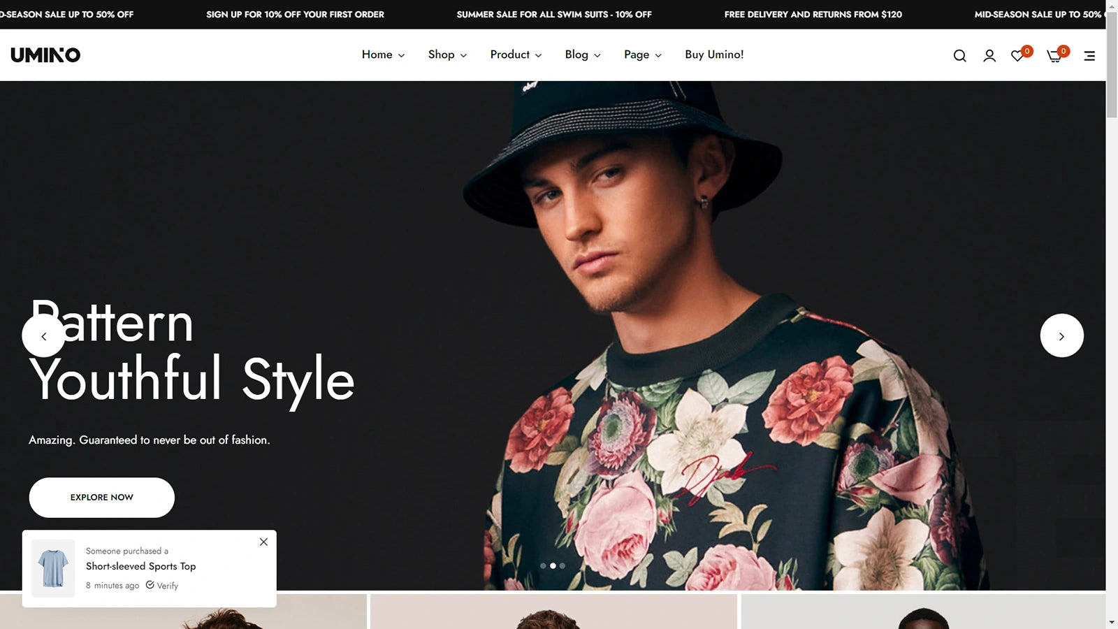 Umino Magento Theme 2