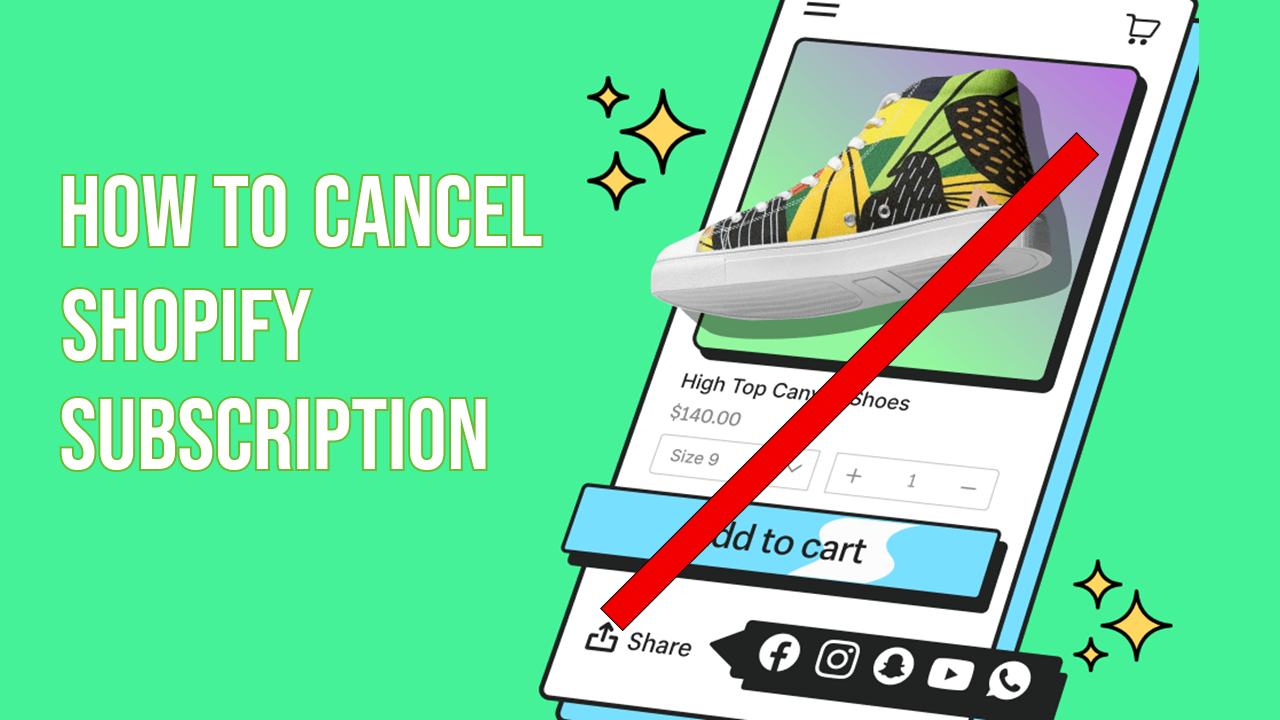 How to Cancel, Pause, or Delete a Shopify Store