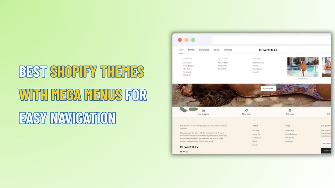Best Shopify Themes with Mega Menus for Easy Navigation