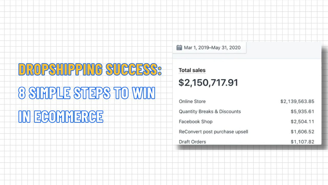Dropshipping Success: 8 Simple Steps to Win in Ecommerce