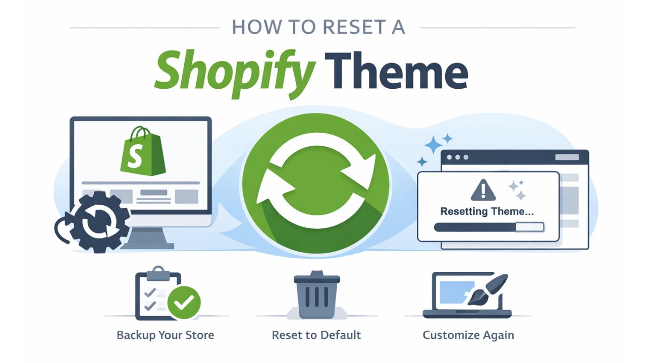 How to Reset Shopify Theme to Default Settings Safely Guide!