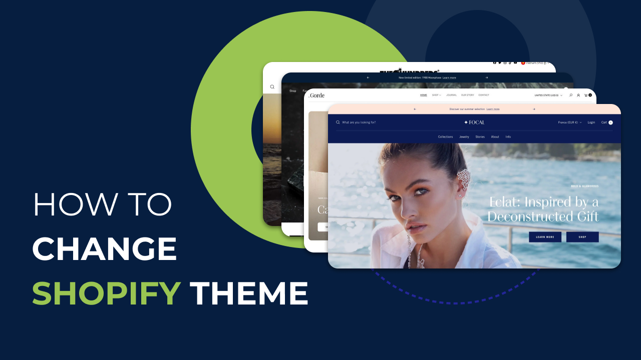 how to chance shopify theme