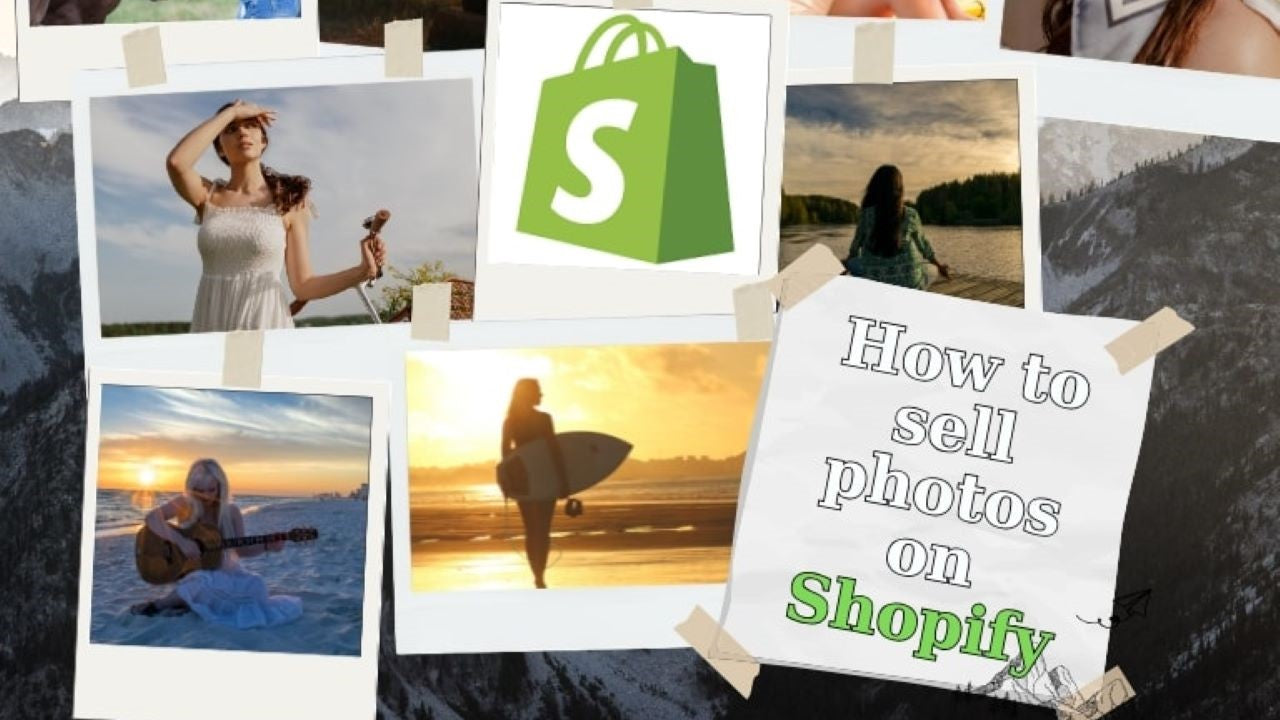 how to sell photos on Shopify