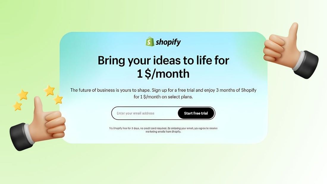 Shopify 3 Months for $1 Offer: Unlock This Limited-Time Deal