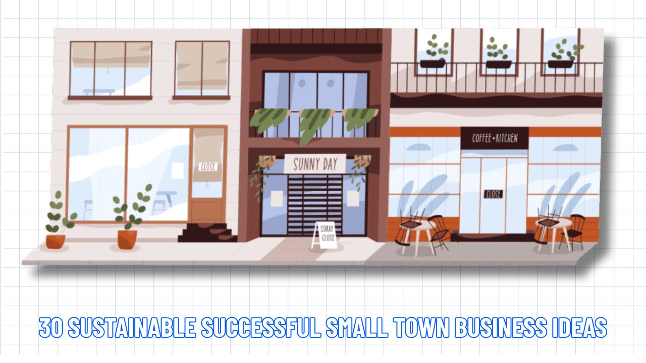 30 Sustainable Successful Small Town Business Ideas 2025