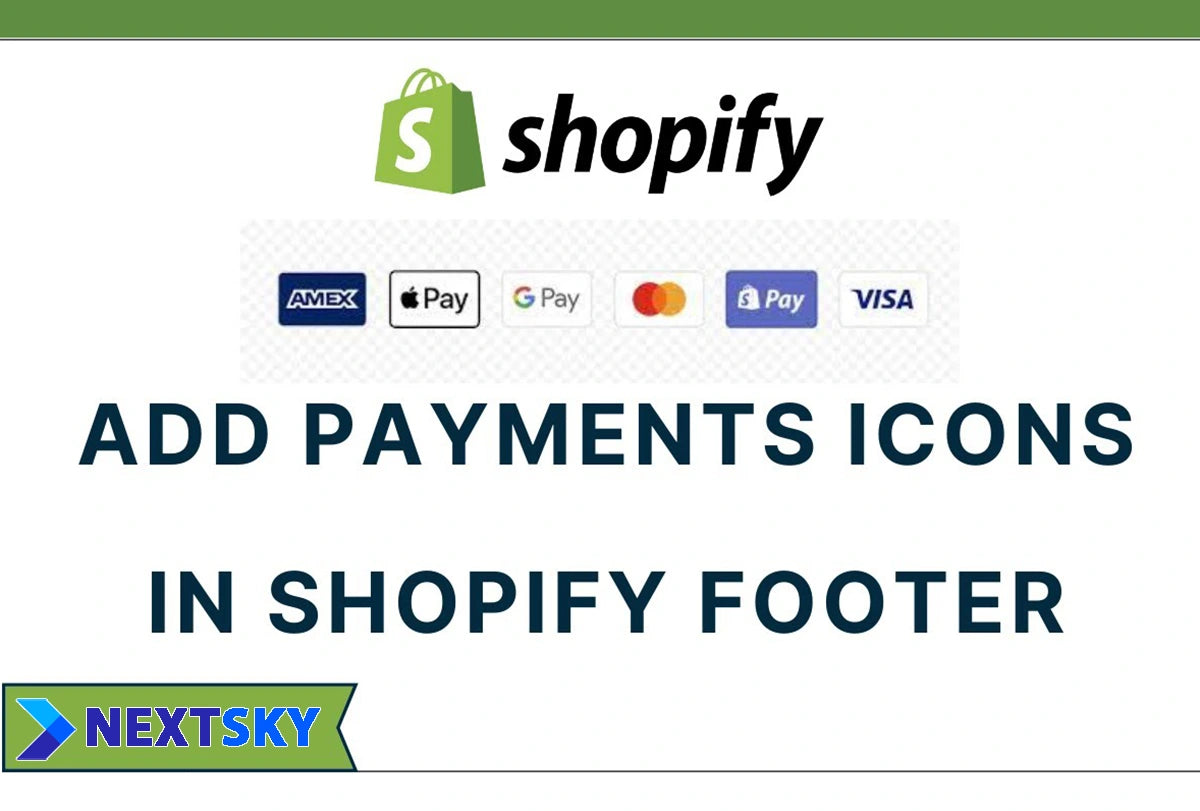 Add payment icons to footer