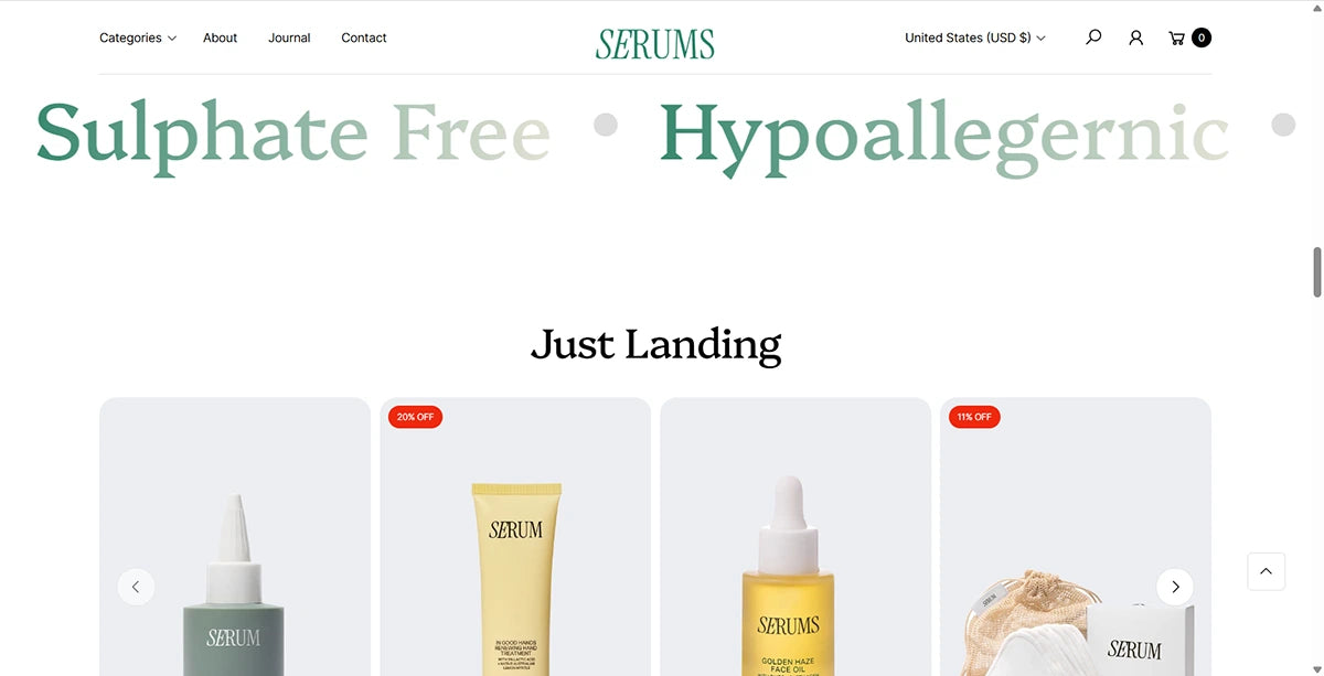 Agile Theme – Serums | Beauty & Skincare | Img 4