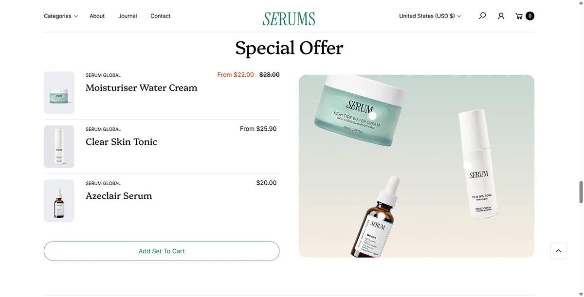 Agile Theme – Serums | Beauty & Skincare | Img 6