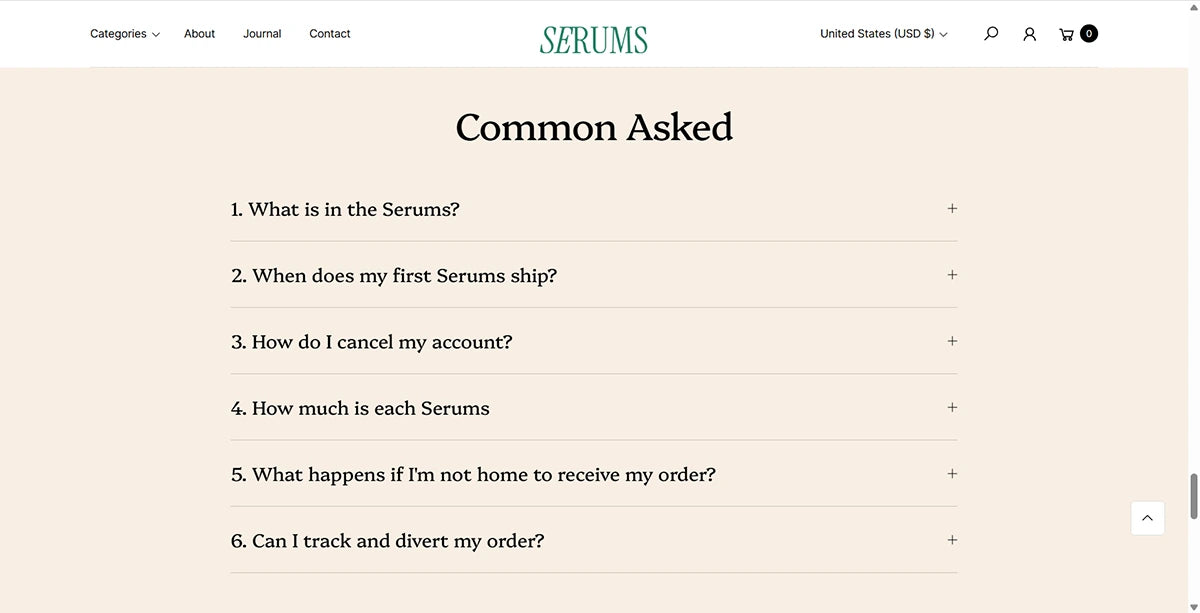 Agile Theme – Serums | Beauty & Skincare | Img 7