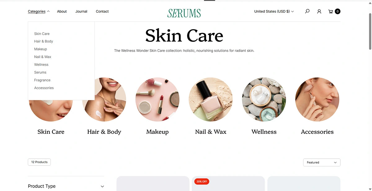 Agile Theme – Serums | Beauty & Skincare | Img 8