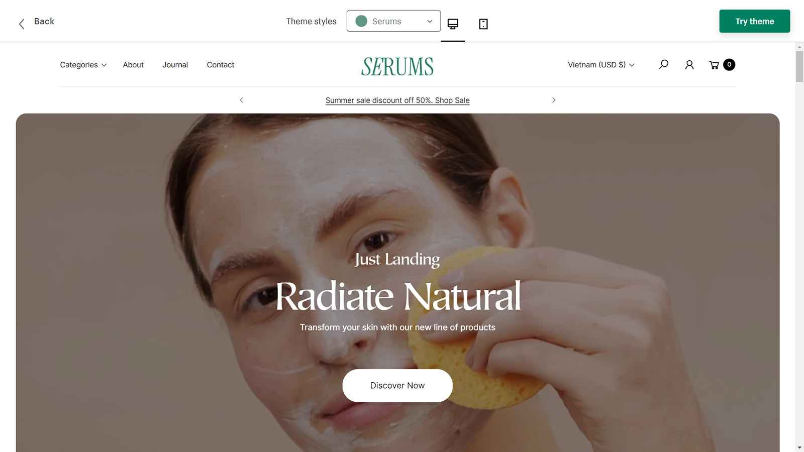 Agile Theme – Serums | Clothing & Fashion | Img 22