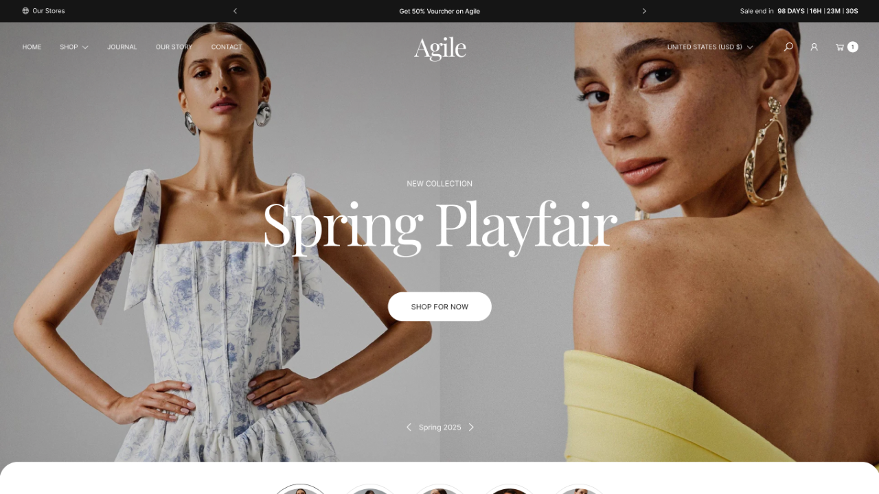 Agile Theme – Agile | Clothing, Fashion & Lifestyle