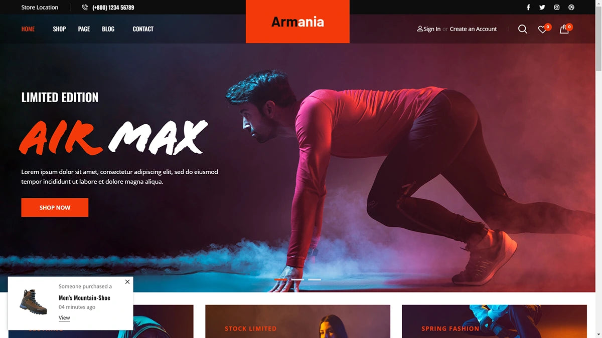 Armania magento 2 theme - Demo 4