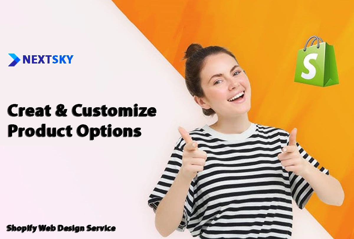 Create & customize product options