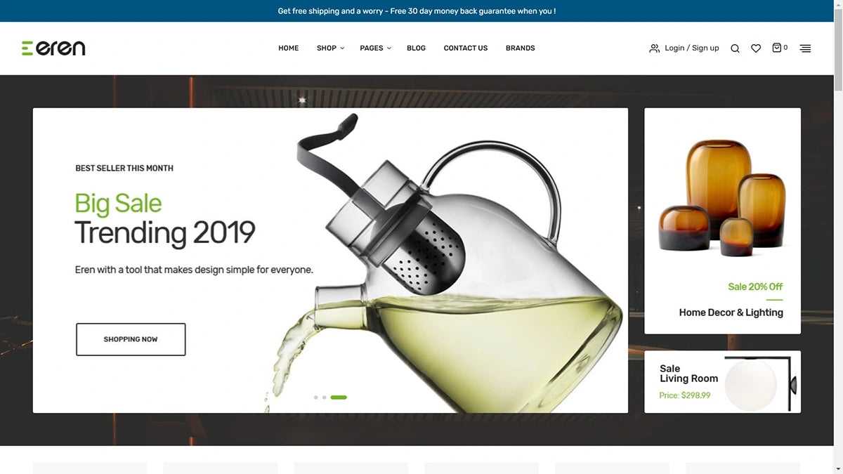 Eren Magento 2 theme - Demo 1