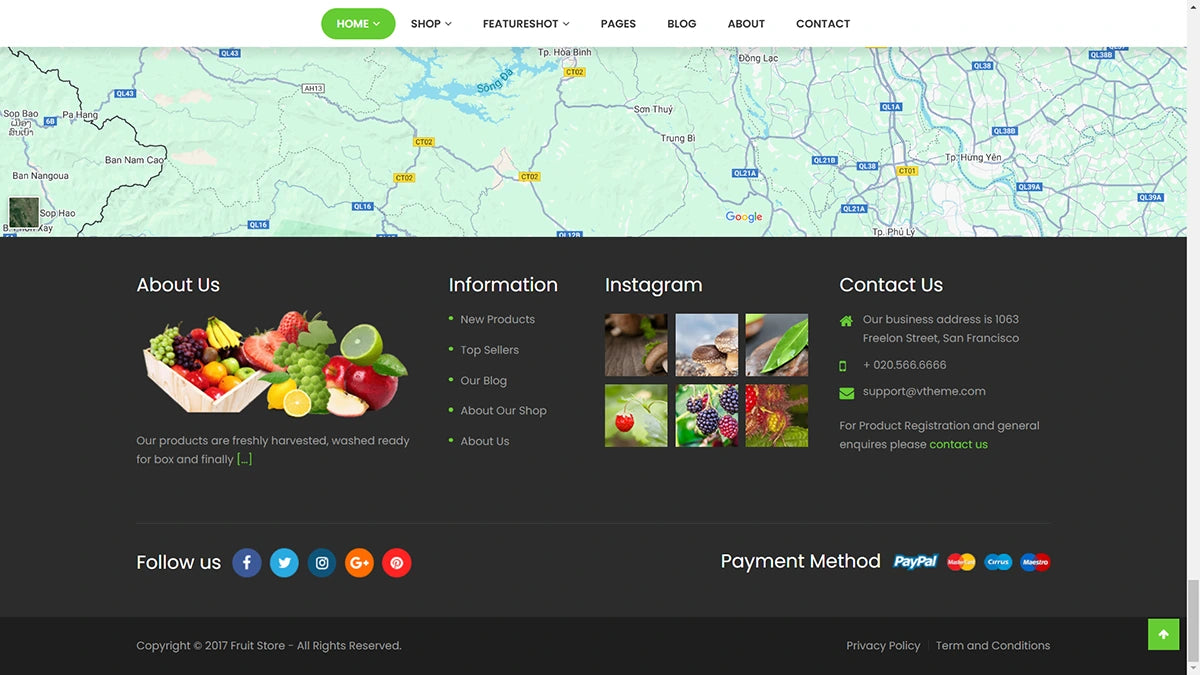 Fruit Shop Magento 2 Theme - Demo 6