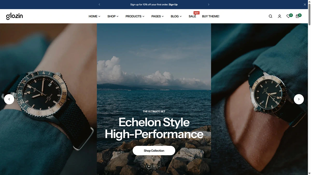 Glozin theme – Echelon Watches - Img 1