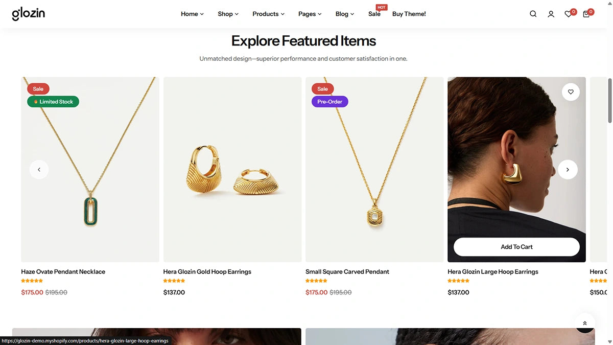 Glozin theme – Gleam Luxe - Img 3
