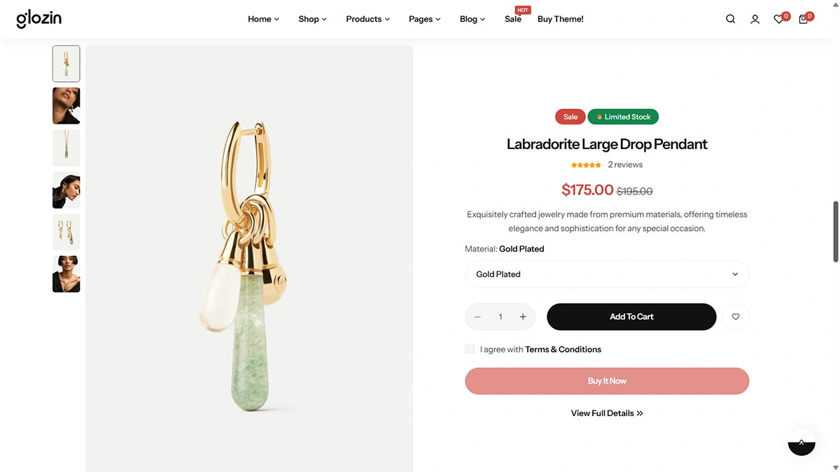 Glozin theme – Gleam Luxe - Img 4
