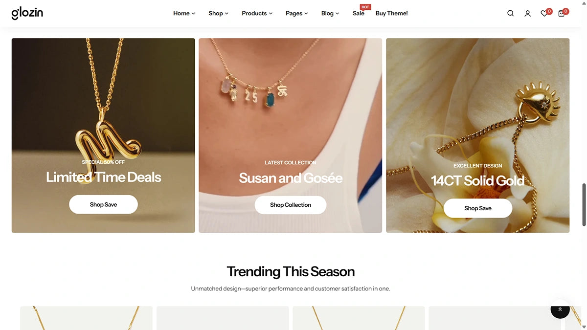 Glozin theme – Gleam Luxe - Img 5