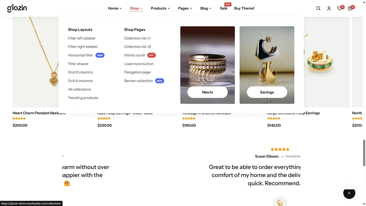 Glozin theme – Gleam Luxe - Img 6