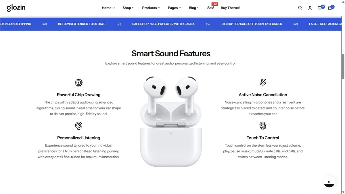 Glozin theme – Single Product - Img 3