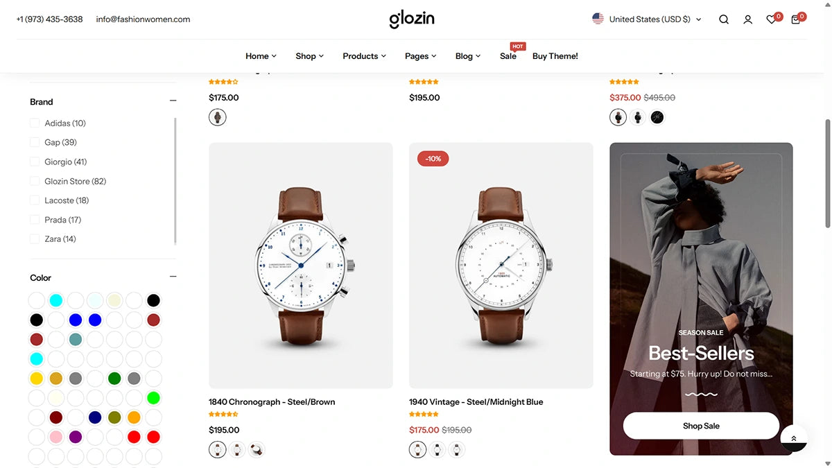 Glozin theme – Sock - Img 6
