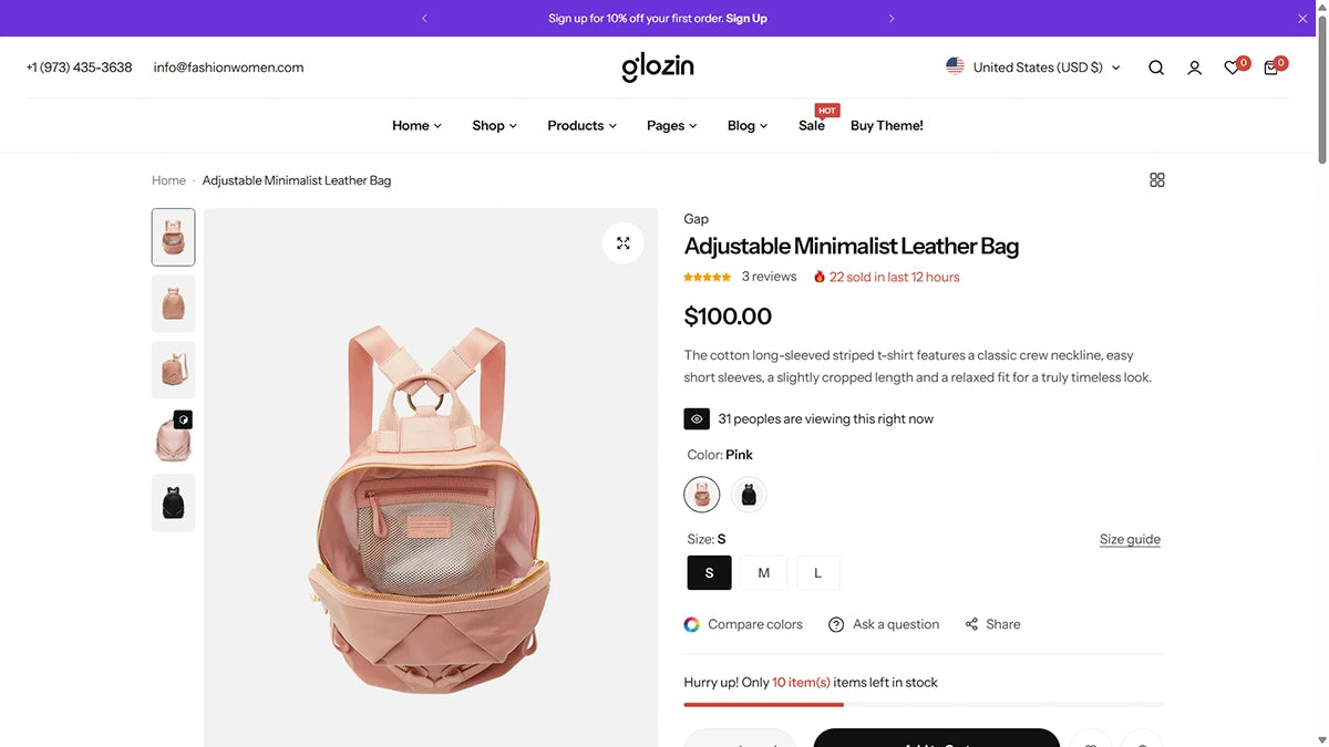 Glozin theme – Sock - Img 7
