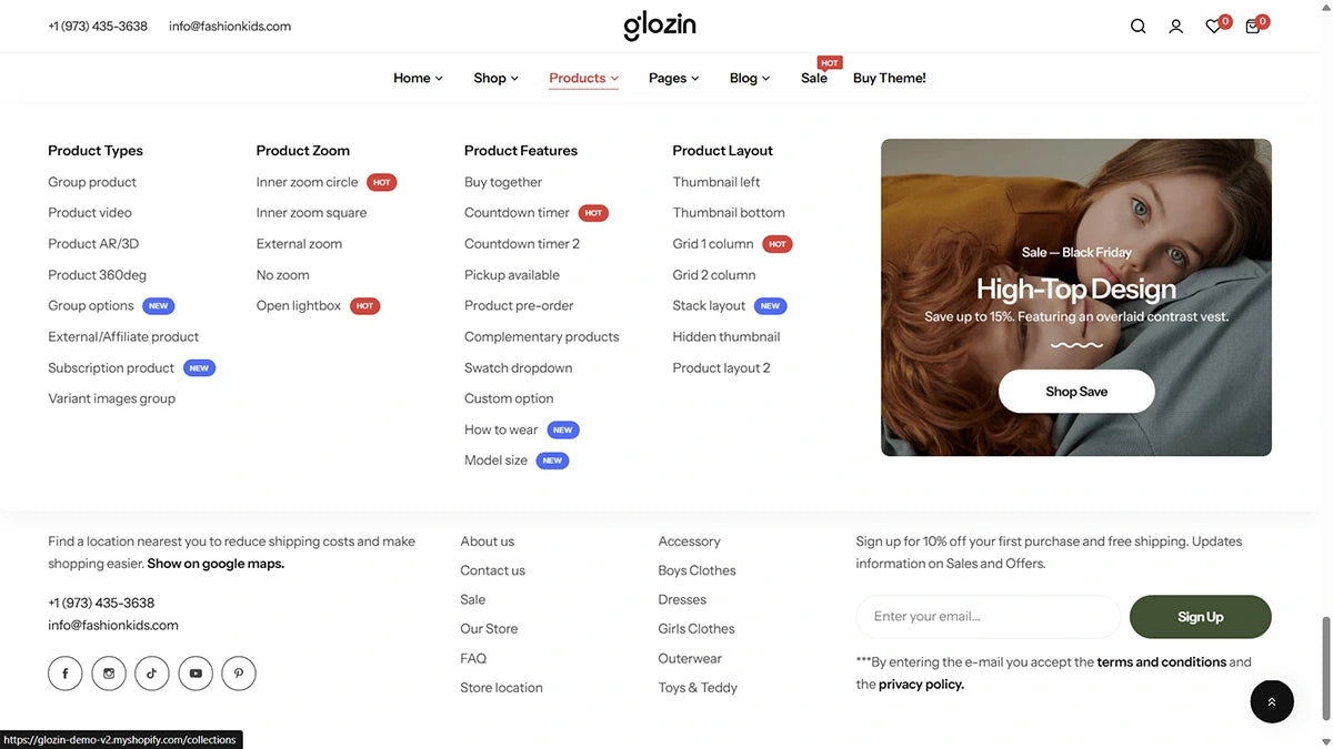 Glozin theme – Tiny Outfits - Img 6