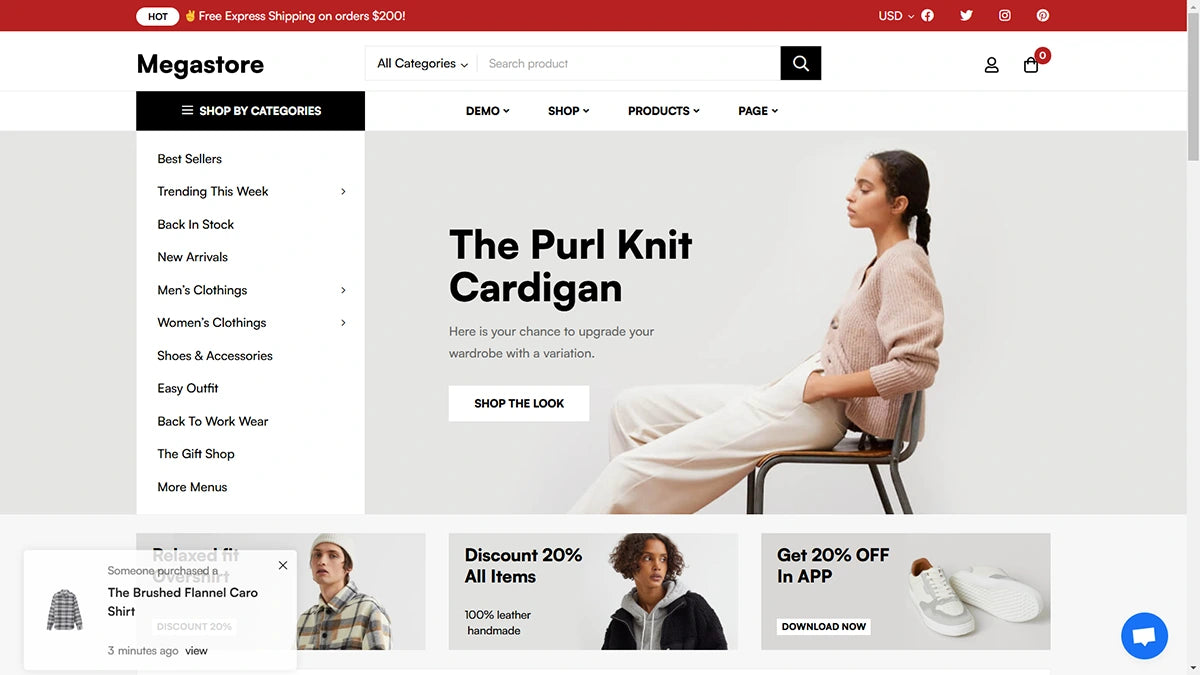 MinimogMG Magento 2 theme 1