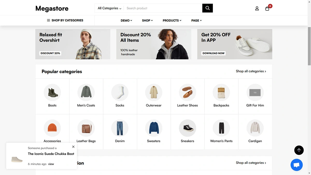 MinimogMG Magento 2 theme 3