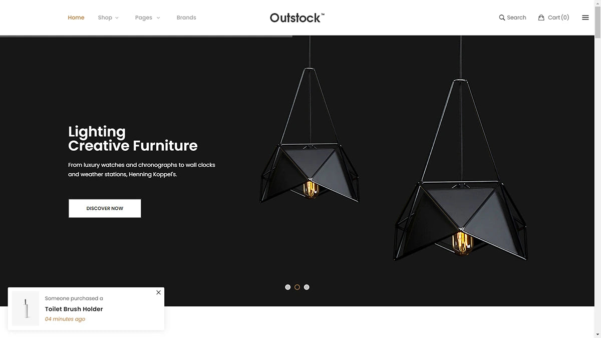 Outstock Magento 2 Furniture Theme - Demo 1