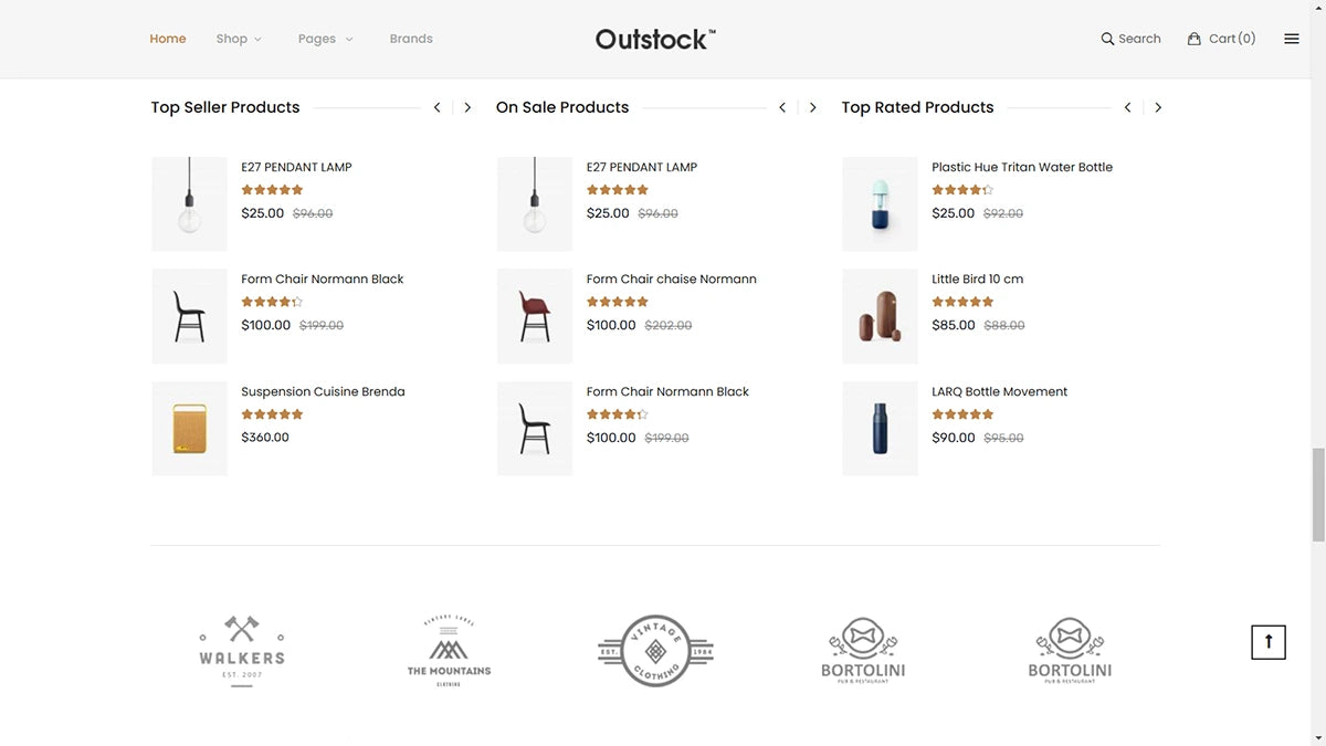 Outstock Magento 2 Furniture Theme - Demo 4