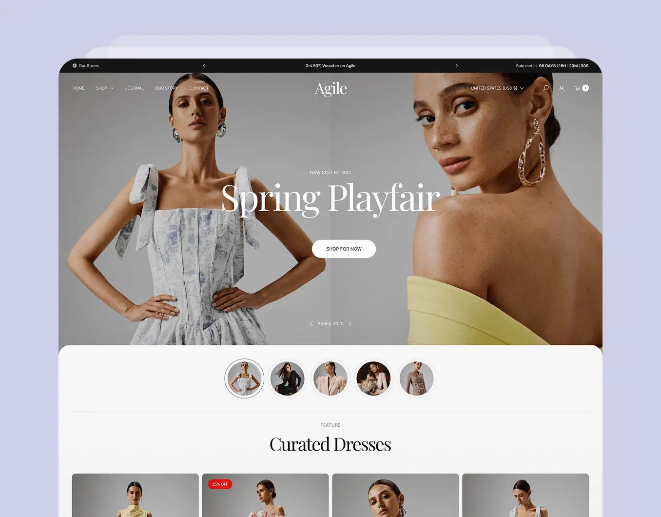 Shopify theme preview