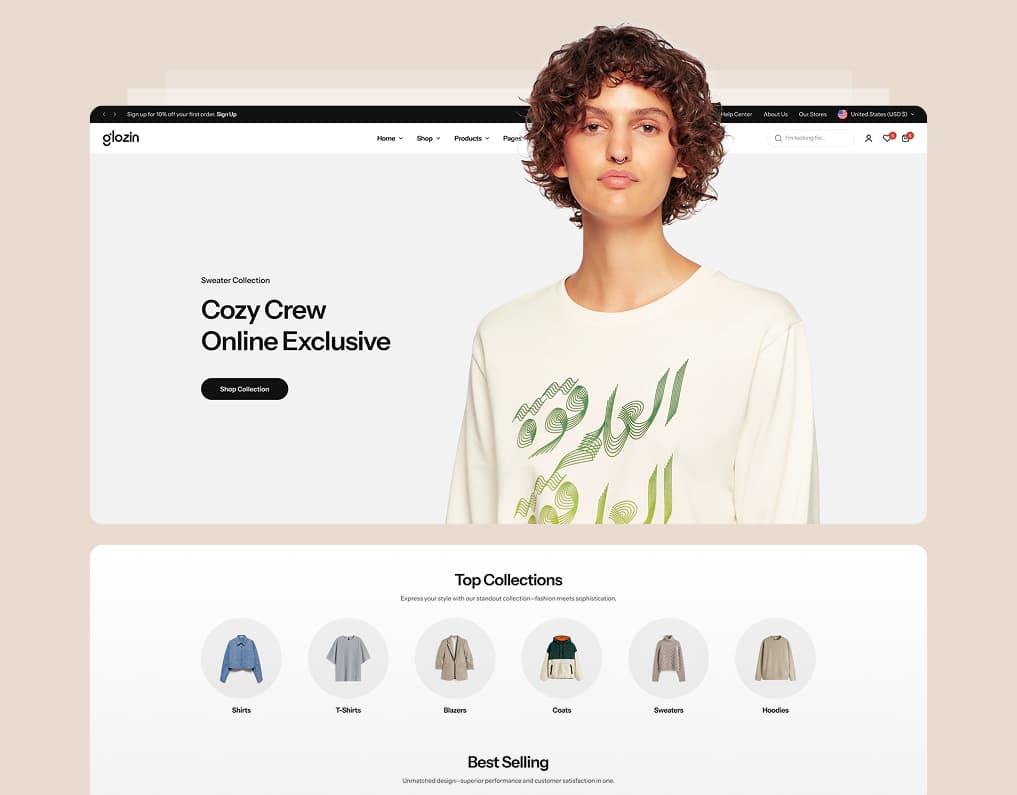 Shopify theme preview