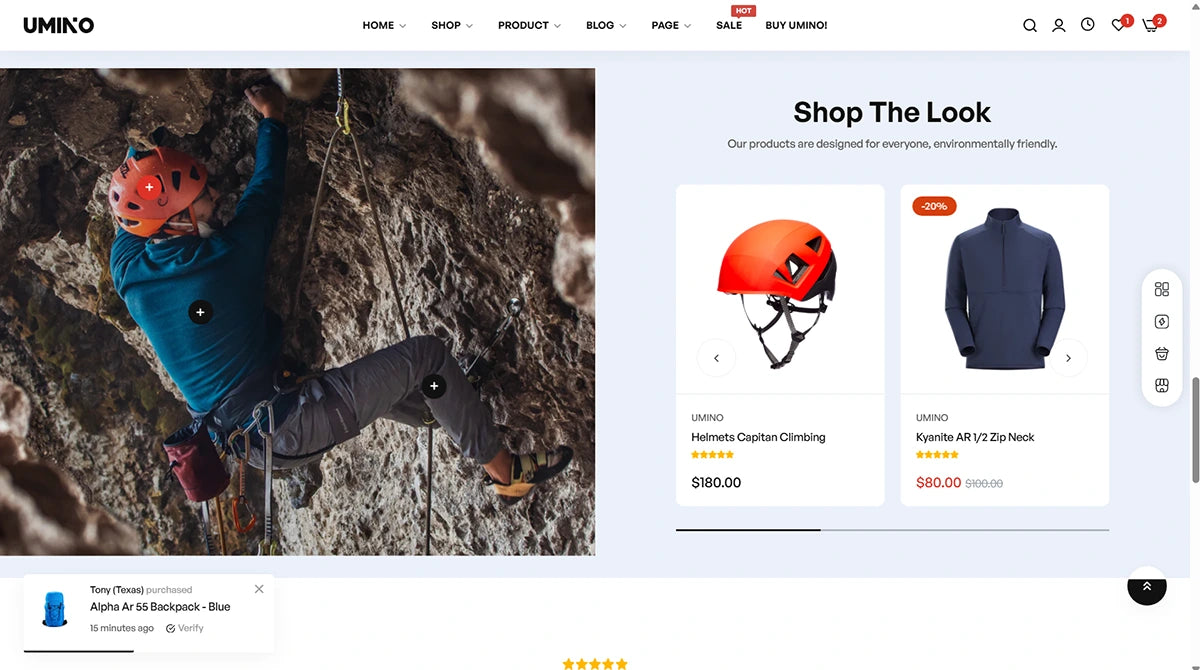 Umino Theme – Adventure Gear - Img 4