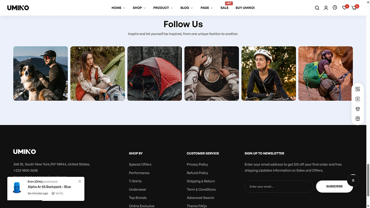 Umino Theme – Adventure Gear - Img 5
