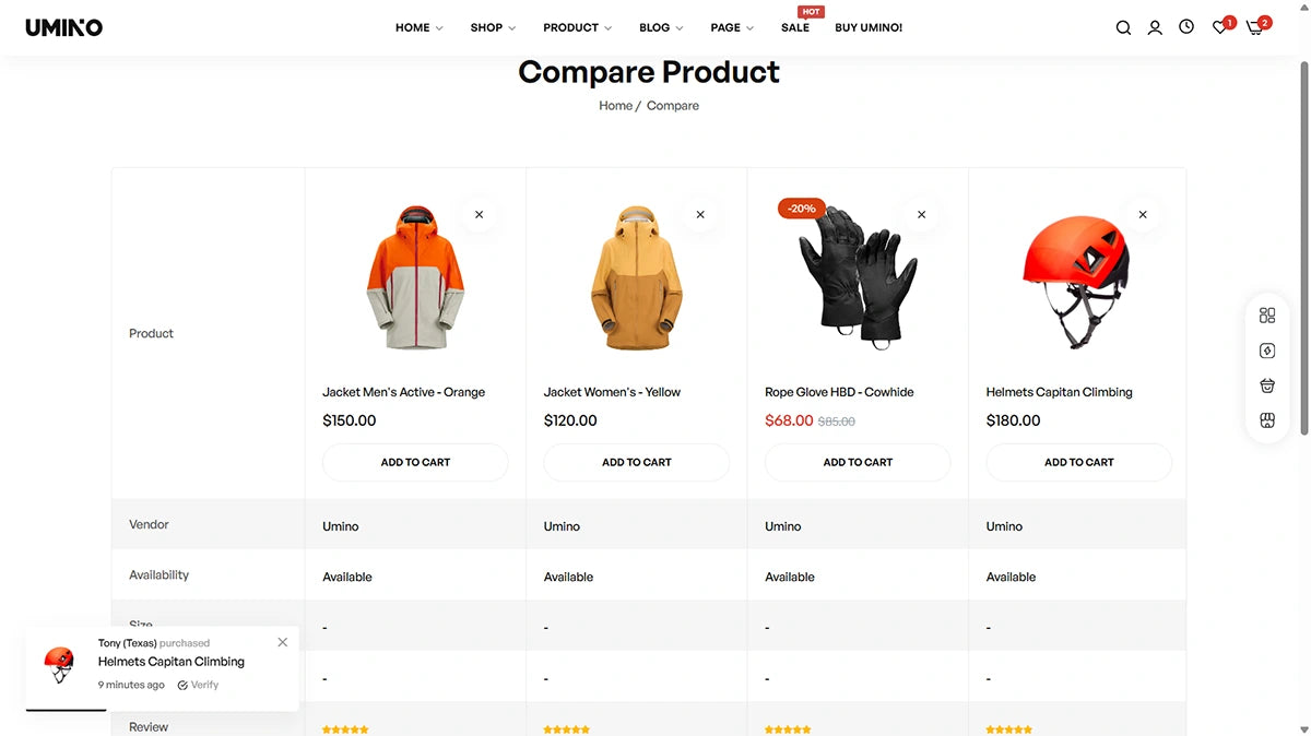 Umino Theme – Adventure Gear - Img 6