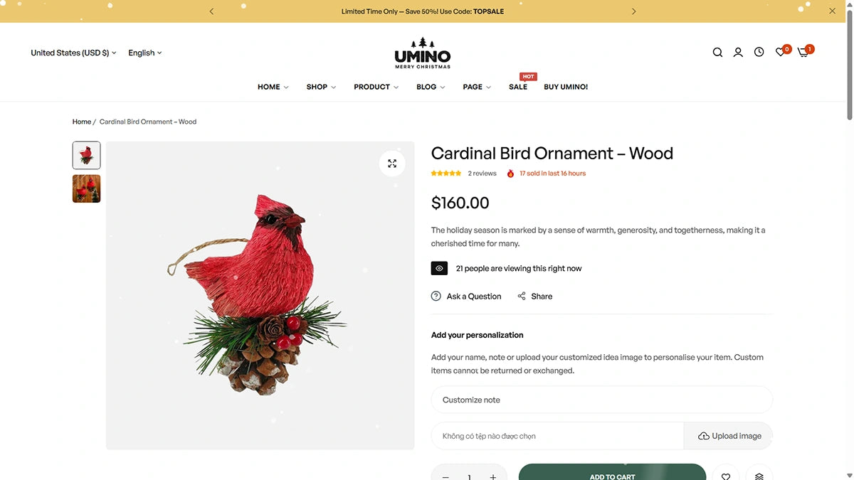 Umino Theme – Christmas - Img 8