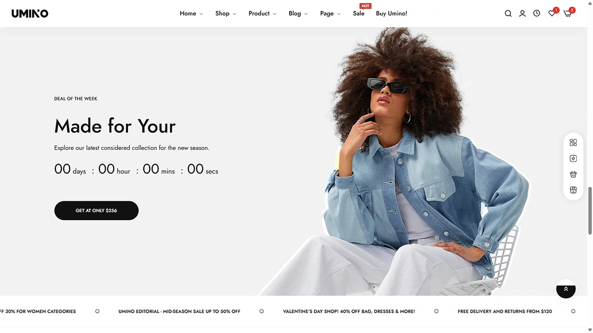 Umino Theme – Clothing Store | Img 3