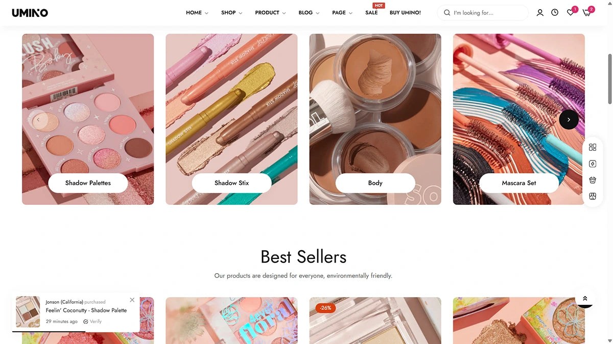 Umino Theme – Cosmetics - Img 2