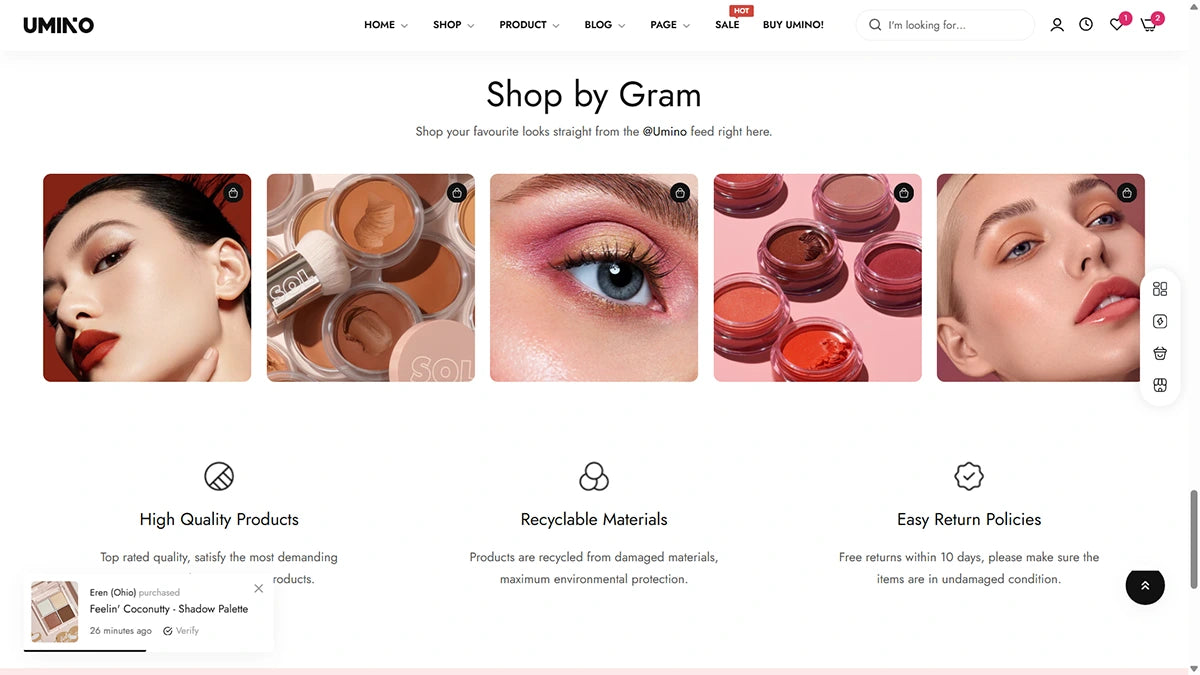 Umino Theme – Cosmetics - Img 6