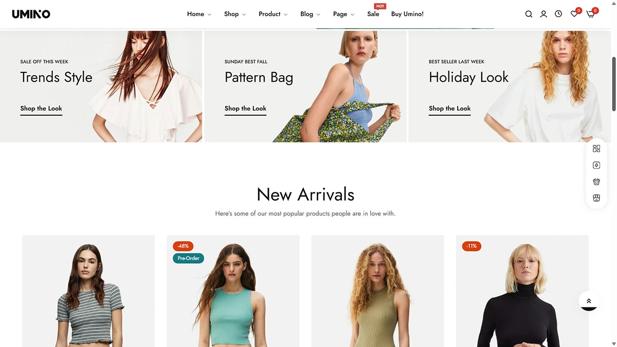 Umino Theme – Fashion Elegance | Img 2