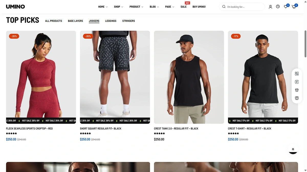Umino Theme – Gym Fitness - Img 3
