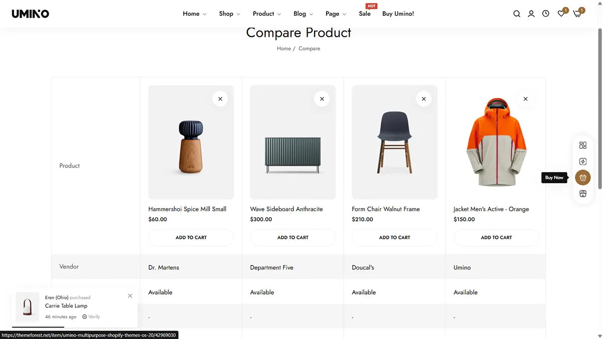 Umino Theme – Home Decor - Img 4