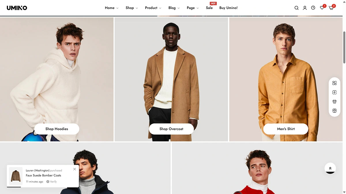 Umino Theme – Men's Luxury | Img 2