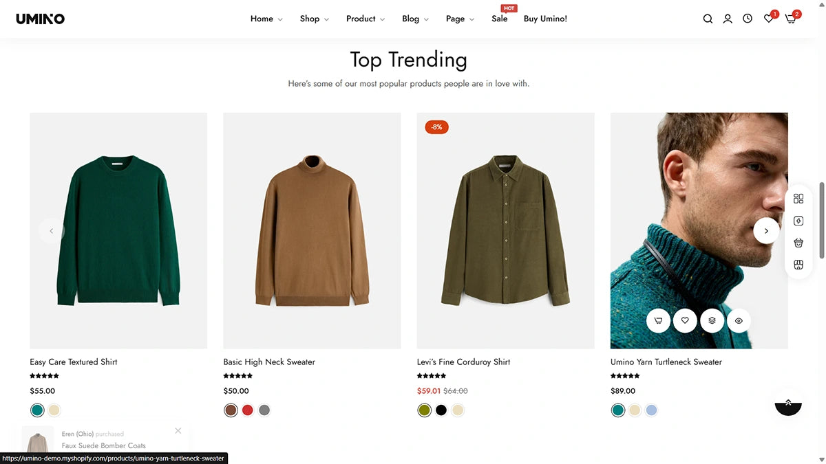 Umino Theme – Men's Luxury | Img 3