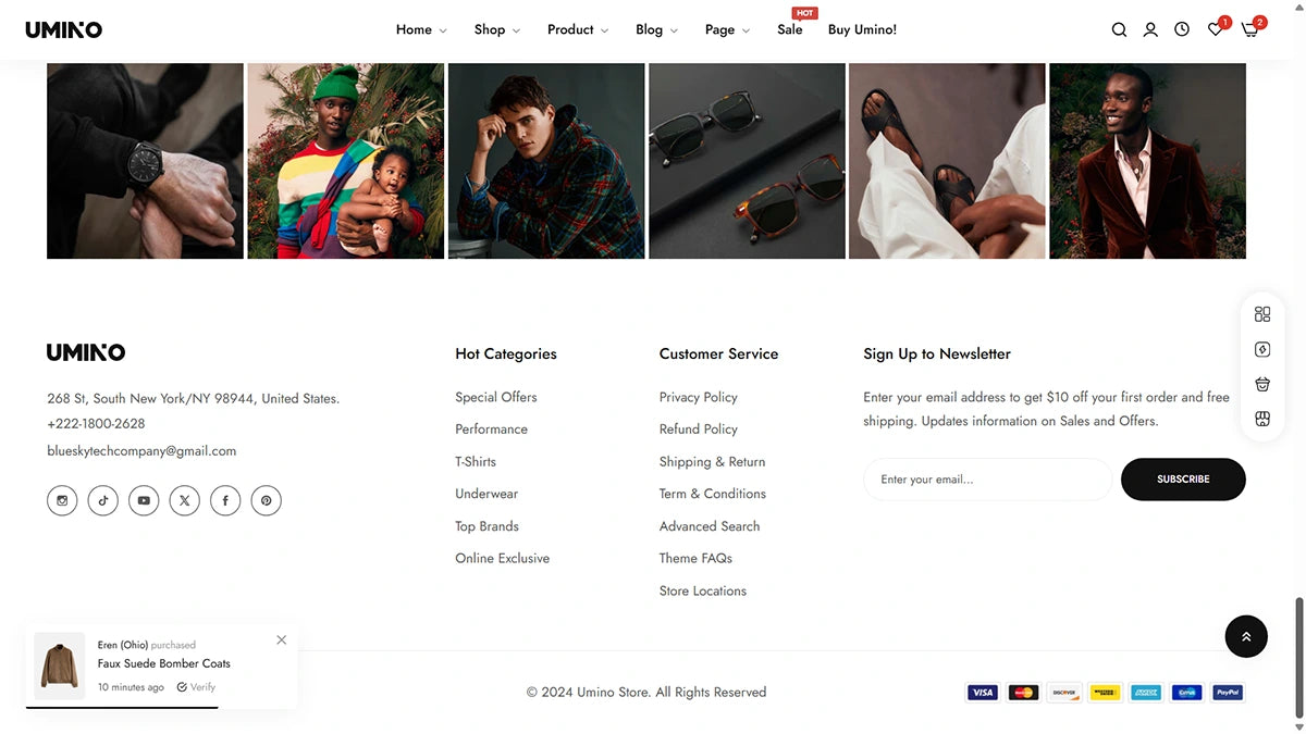 Umino Theme – Men's Luxury | Img 4